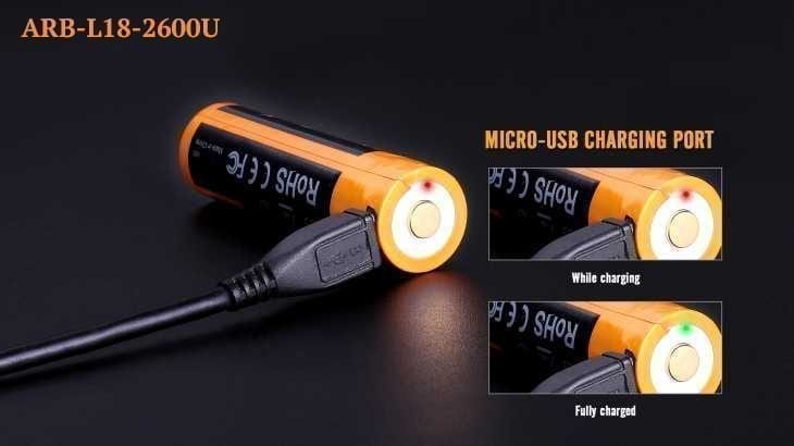 Fenix 18650 Rechargeable Batteries - Image 5