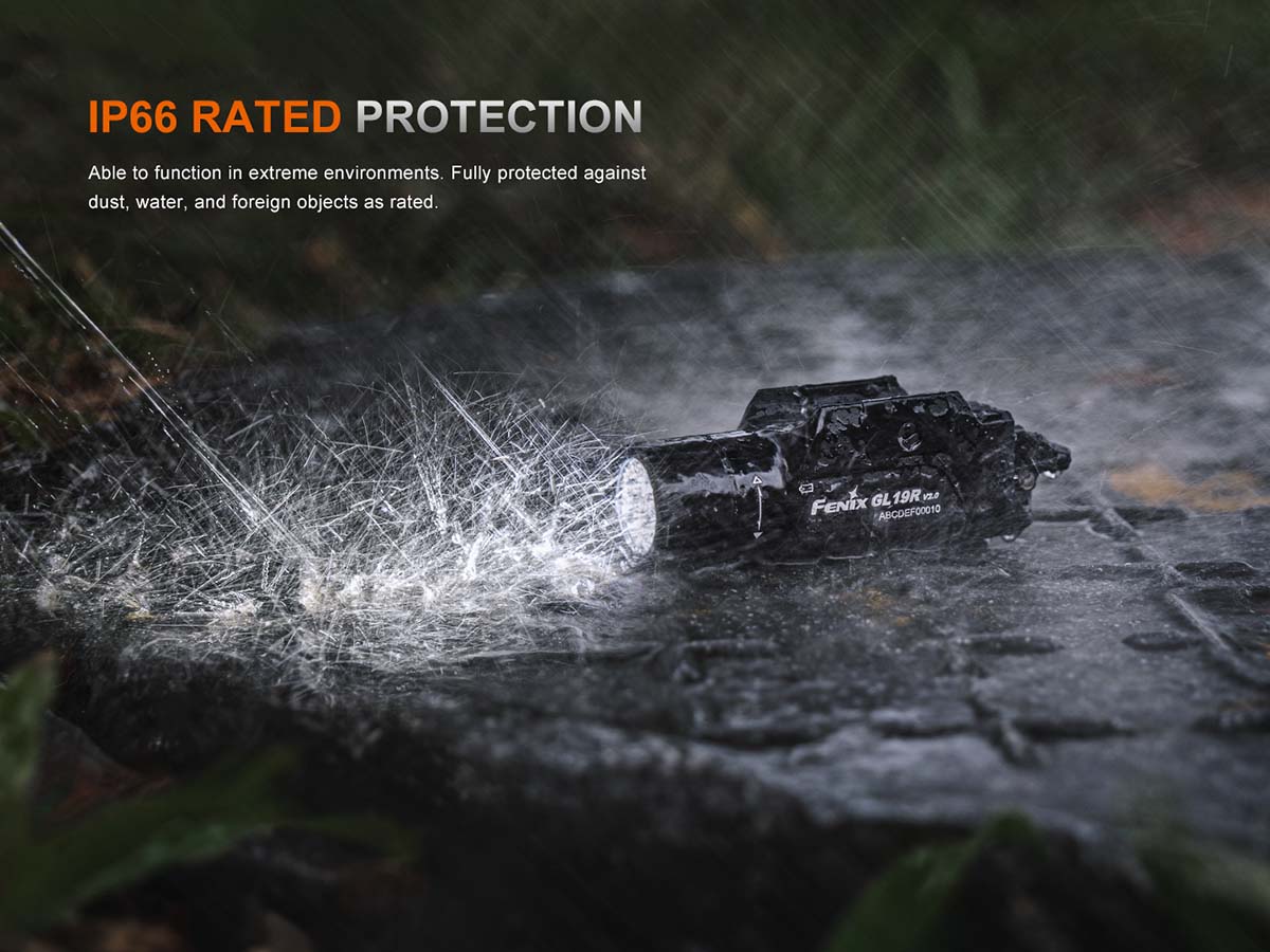 Fenix GL19R V2.0 Tactical Weapon Light - Image 13