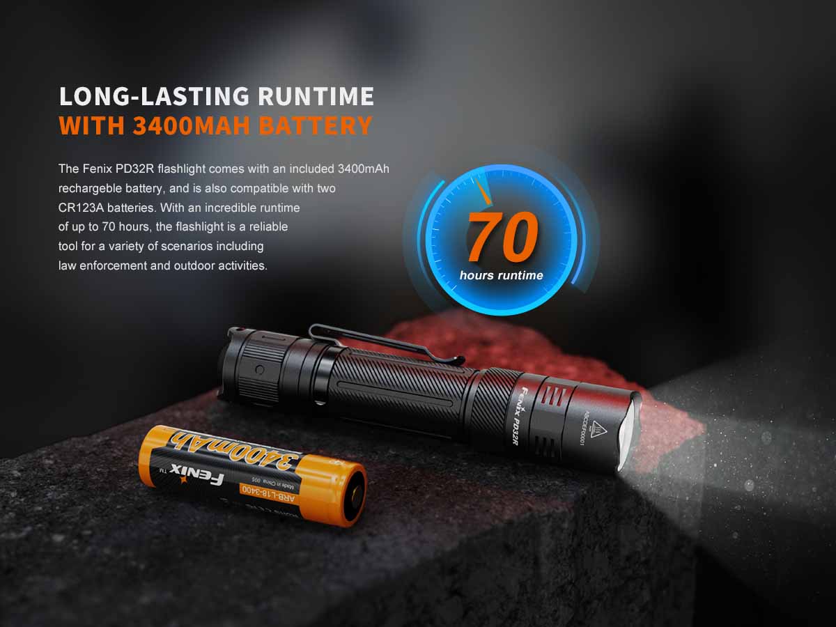 Fenix PD32R Rechargeable Flashlight - Image 11