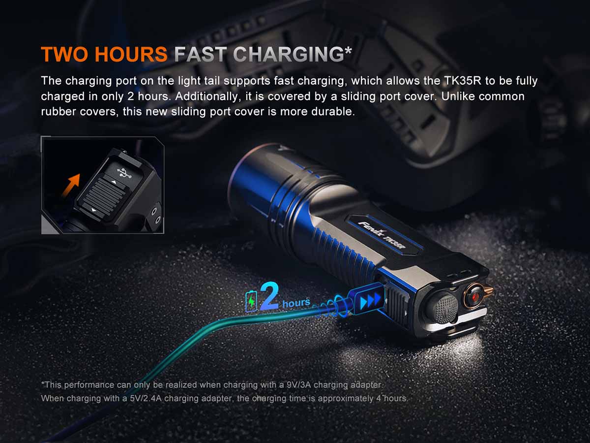 Fenix TK35R Rechargeable Flashlight - Image 11