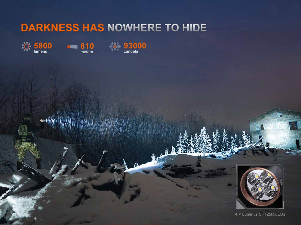 Fenix TK35R Rechargeable Flashlight - Image 5